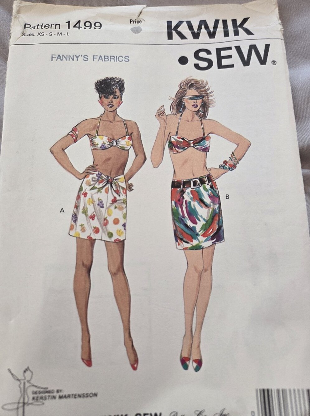 Kwik•Sew Women's Multicolor Summer Skirt - Pattern 1499